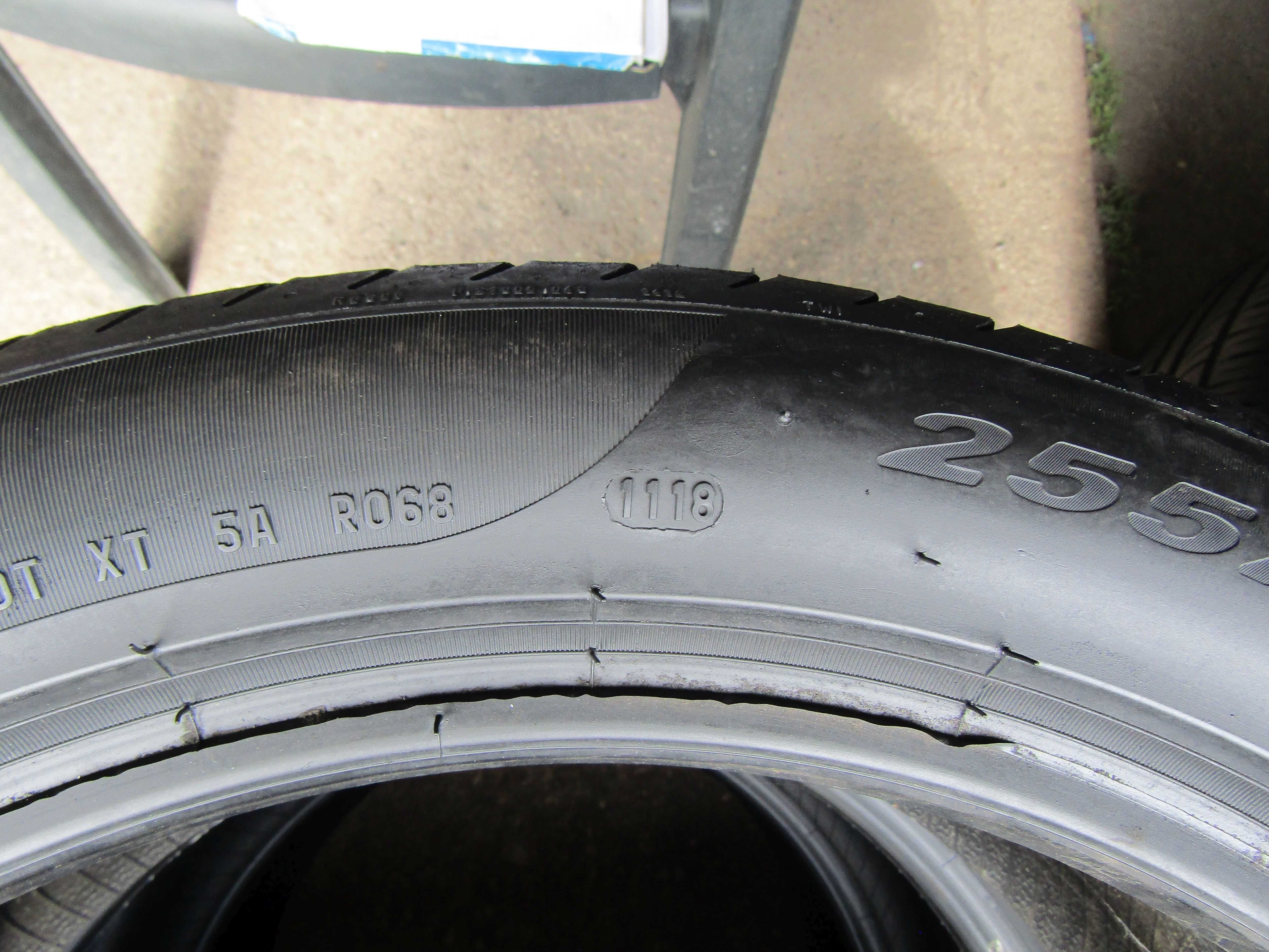 255/45R19 Pirelli P Zero 2szt 5.7mm 104Y