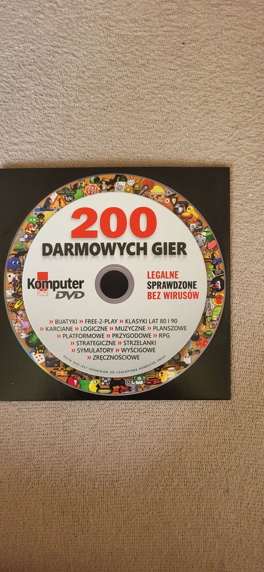 200 darmowych gier komputerowych Komputer świat DVD