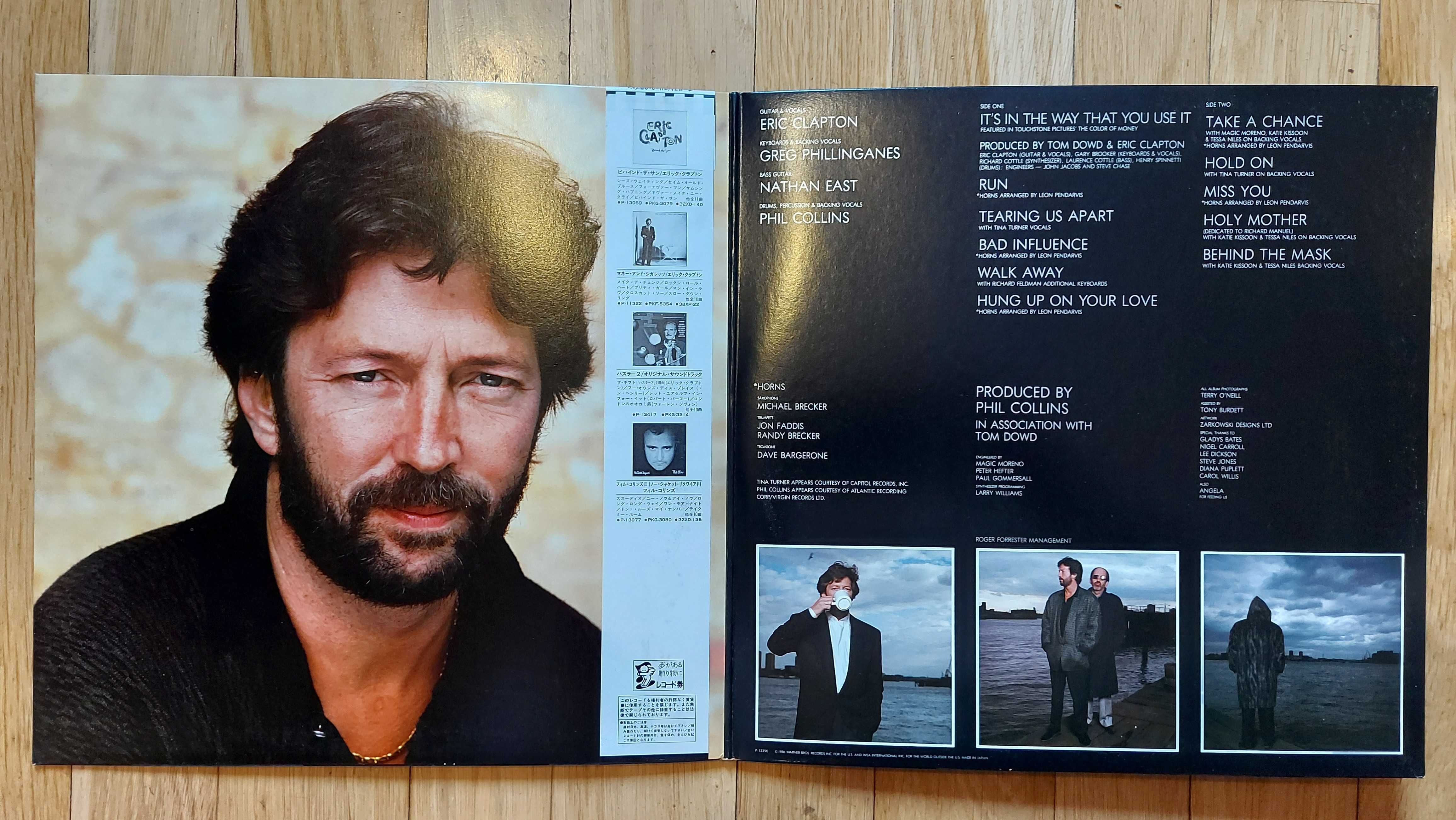 Eric Clapton, August, Japan, 21 Dec 1986, (NM/NM)  + inne tytuły