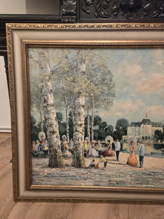 Okazja Oryginalny obraz olejny na płótnie Christian Stemmeler