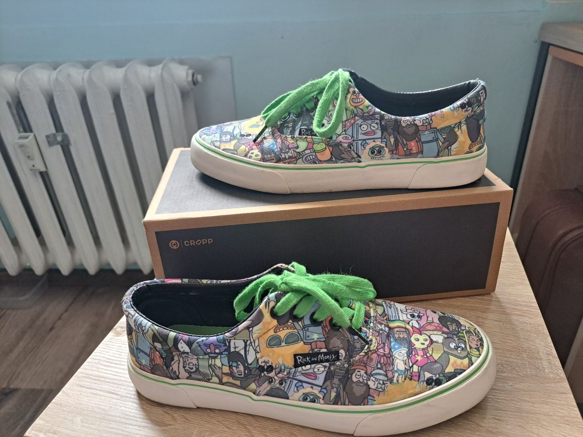 Buty Cropp Rick I Morty