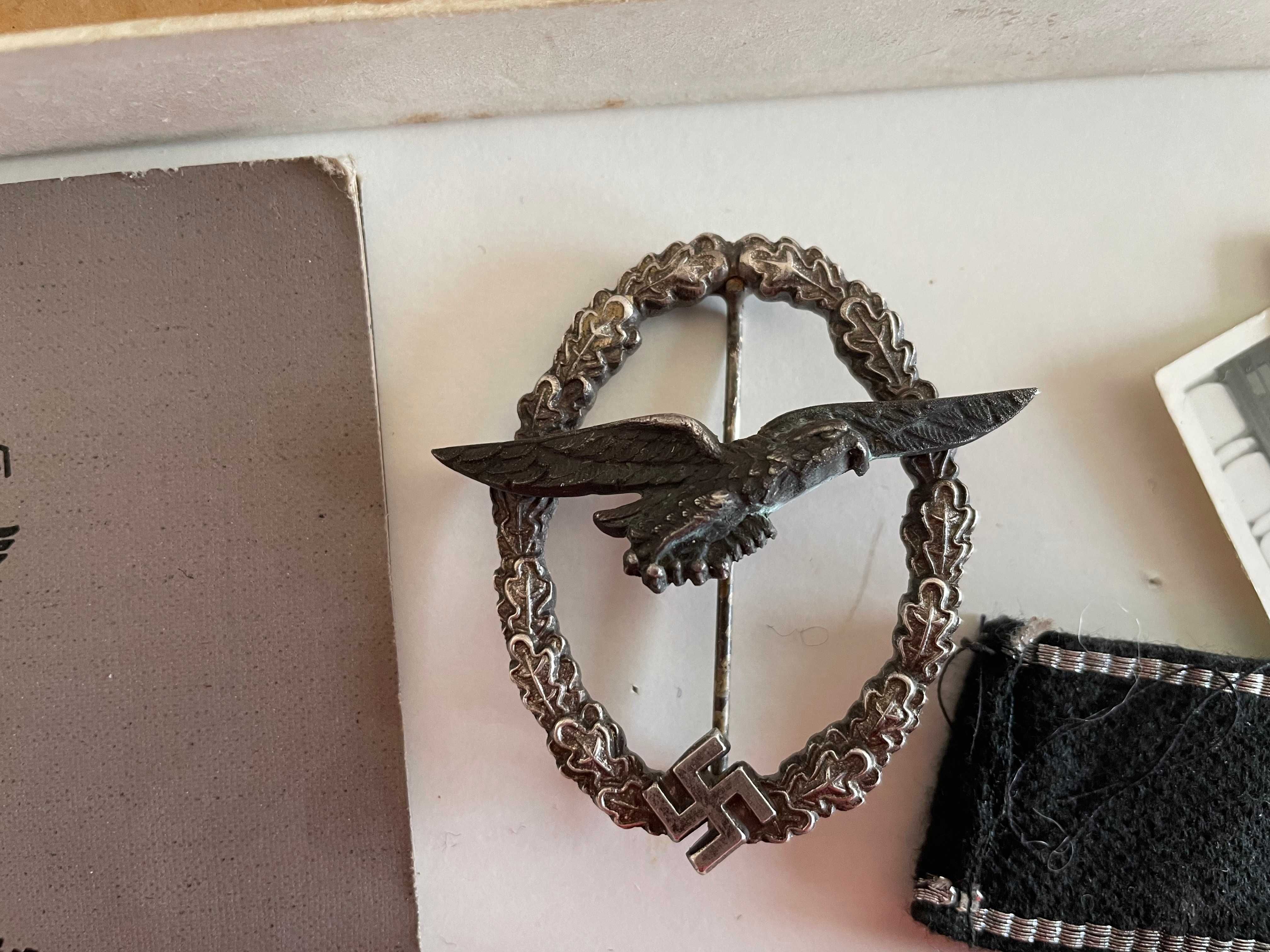 Medale i odznaki  Wehrmacht  Reich Segelflugzeuführer pilot szybowca