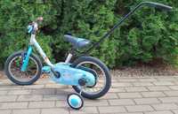 Rower rowerek dla dzieci dziecka btwin decathlon 14" kółka boczne