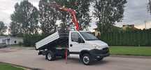 Iveco Daily 50C17  Iveco Daily 50C17 HDS 3 Stronna Wywrotka Kiper Klima Blokada DMC 3.5T