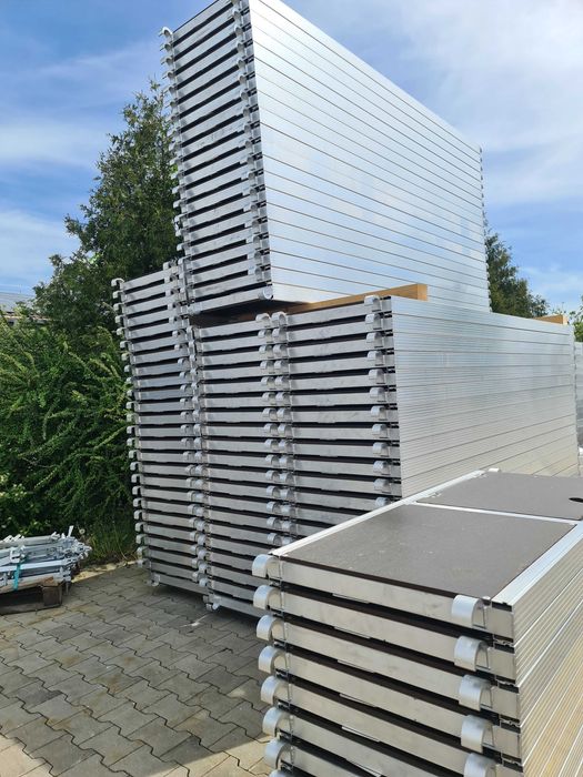 Andaimes Europeus Certificados Fachada Aço Alumínio