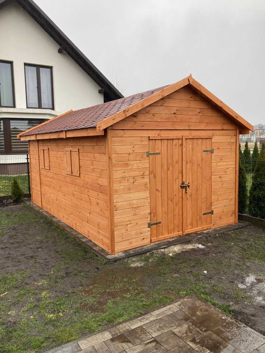 Domek narzędziowy Domek drewniany Drewutnia