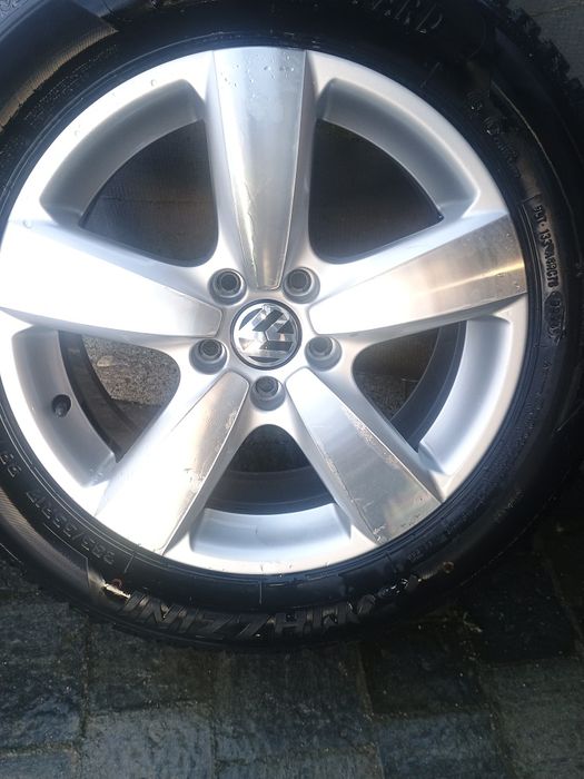Koła Tiguan 17 et 43. Nowe opony!