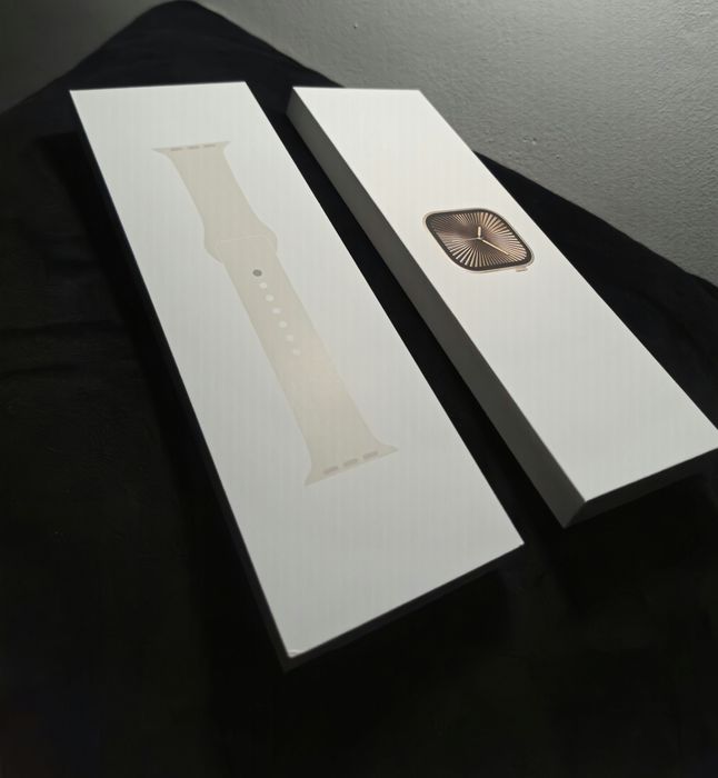 Smartwatch apple watch 10 GPS + cellular 46mm Gold TiT + starlightband