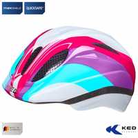 Kask rowerowy KED MEGGY TREND Rainbow Rave Junior "XS" (44-49cm)