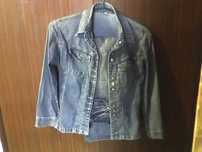 bluza plus spodnie dzinsowe