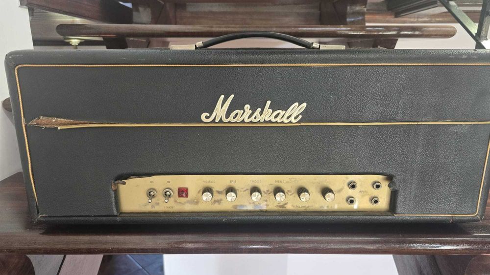 Amplificador de guitarra Marshall vintage