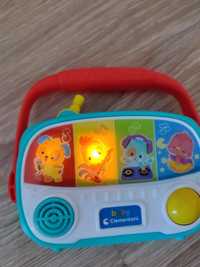 Clementoni baby radio zabawka dźwięki