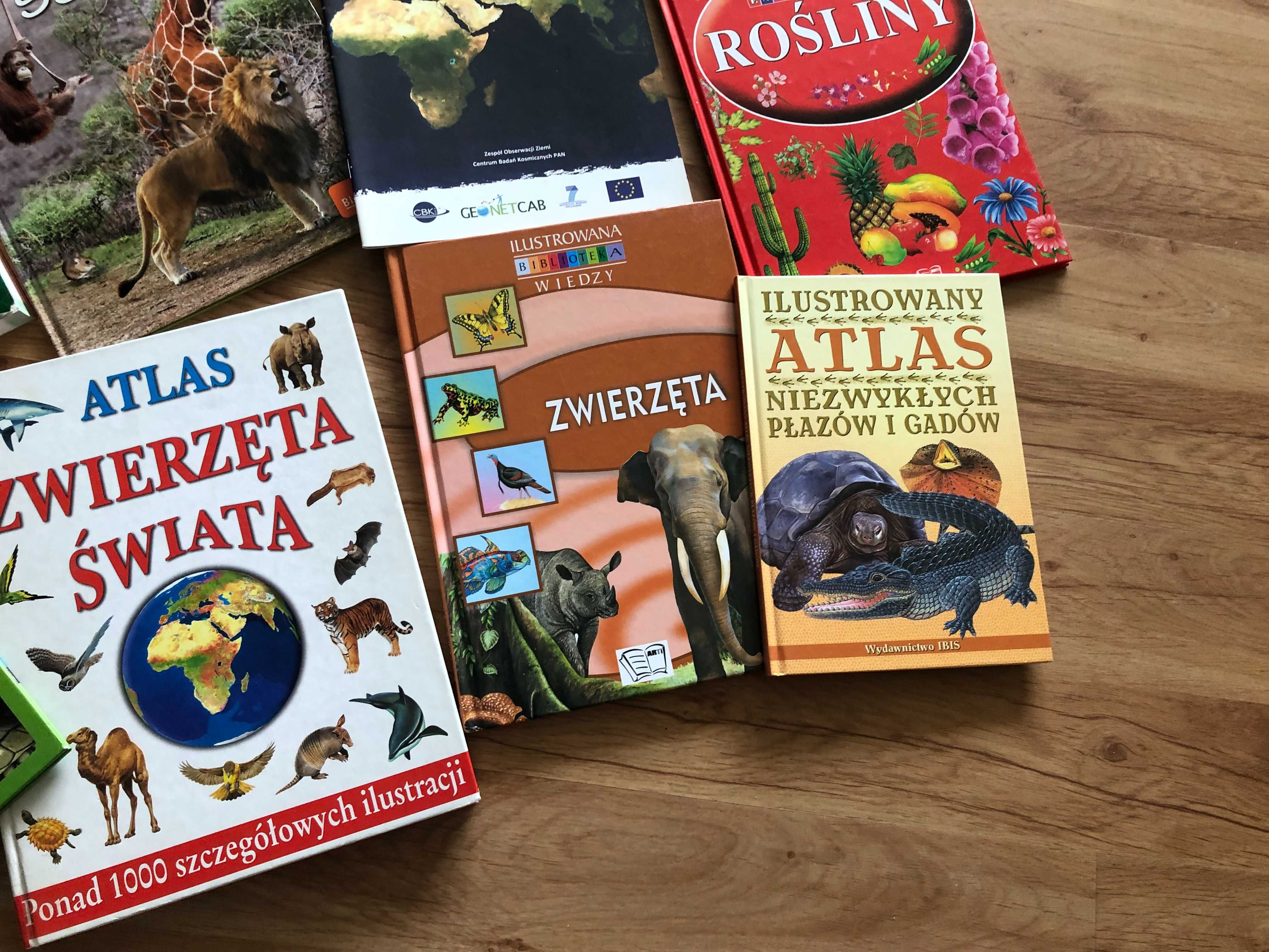 Książki o zwierzętach i roślinach, nowe - okazja!!!