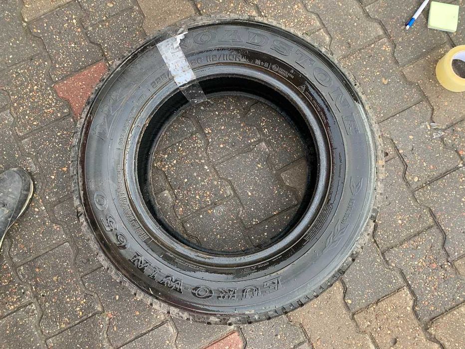 шини скати колеса 225 65 16С Road Stone 7 mm 2017 p 2 шт зима