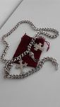 Furla- Gothic Style -pasek-  łańcuch z zawieszkami