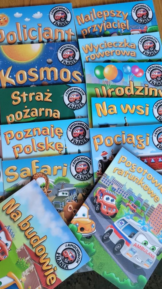 Przygody Franka 17 książek