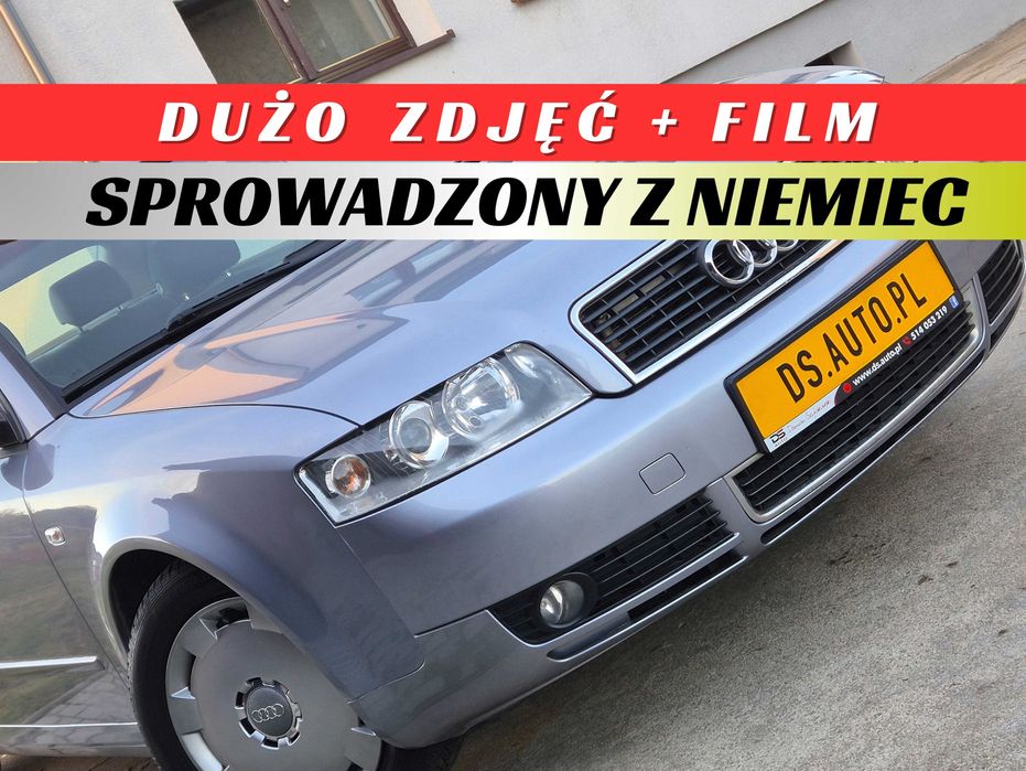 Audi A4 B6 • sedan • 1.6 benzyna MPI • 2004 • z Niemiec • + FILM