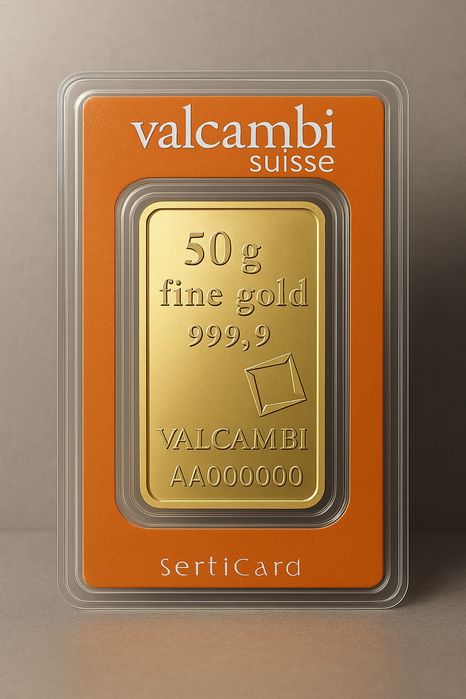 Золотая инвестиционная монета 50 грамм