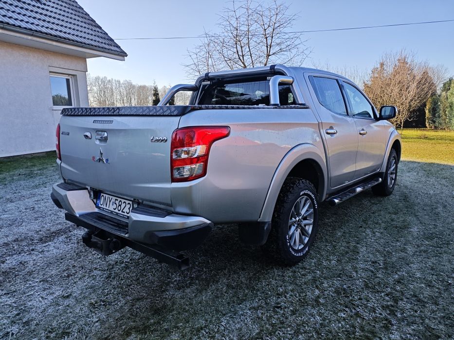 Mitsubishi L200 2.4d Zarejestrowany Skóra wentylowana, navi, orurowan