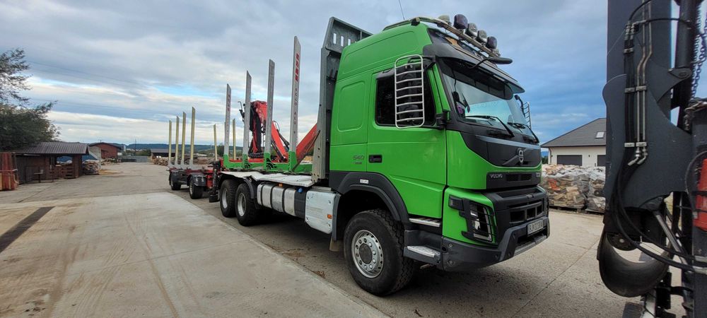 Volvo FMX 540 6x6 do drewna  EPSILON M170Z