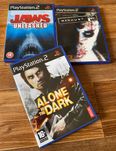 Sony PS2: Mortal Kombat, Godzilla, Punisher, X-Men, Evil Dead, Manhunt