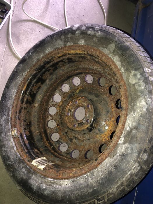 Zapas. Koło zapasowe do bagażnika. Stan jak na zdjeciach