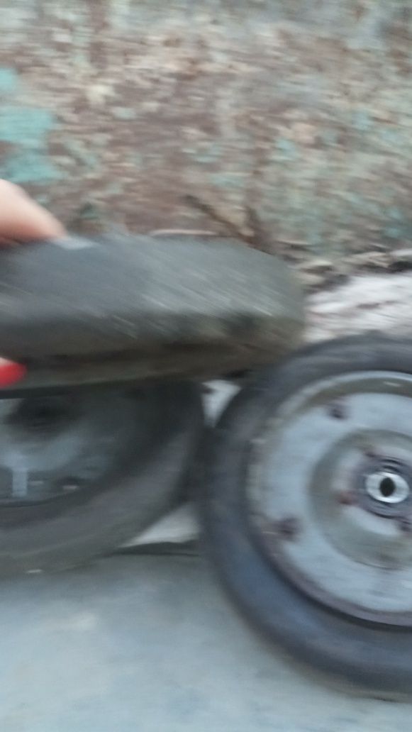 Колеса СССР на строительную  тачку