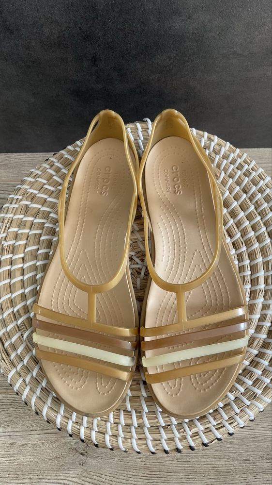 Crocs sandały Isabella Sandal Bronze W8 38/39