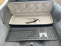 Logitech MX Keys / Odbiornik  unifying / Dodatkowo case