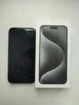 Iphone 15 pro max black titanium 256gb