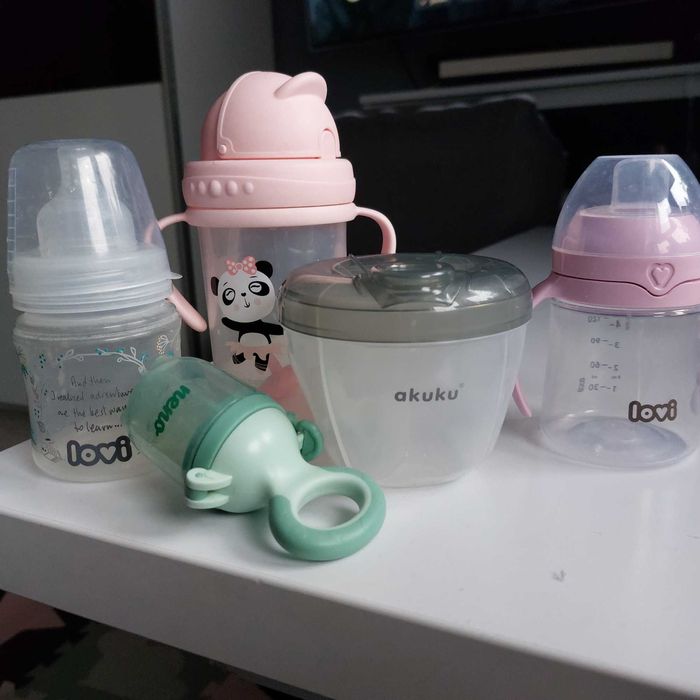 Butelki różne rodzaje Lovi