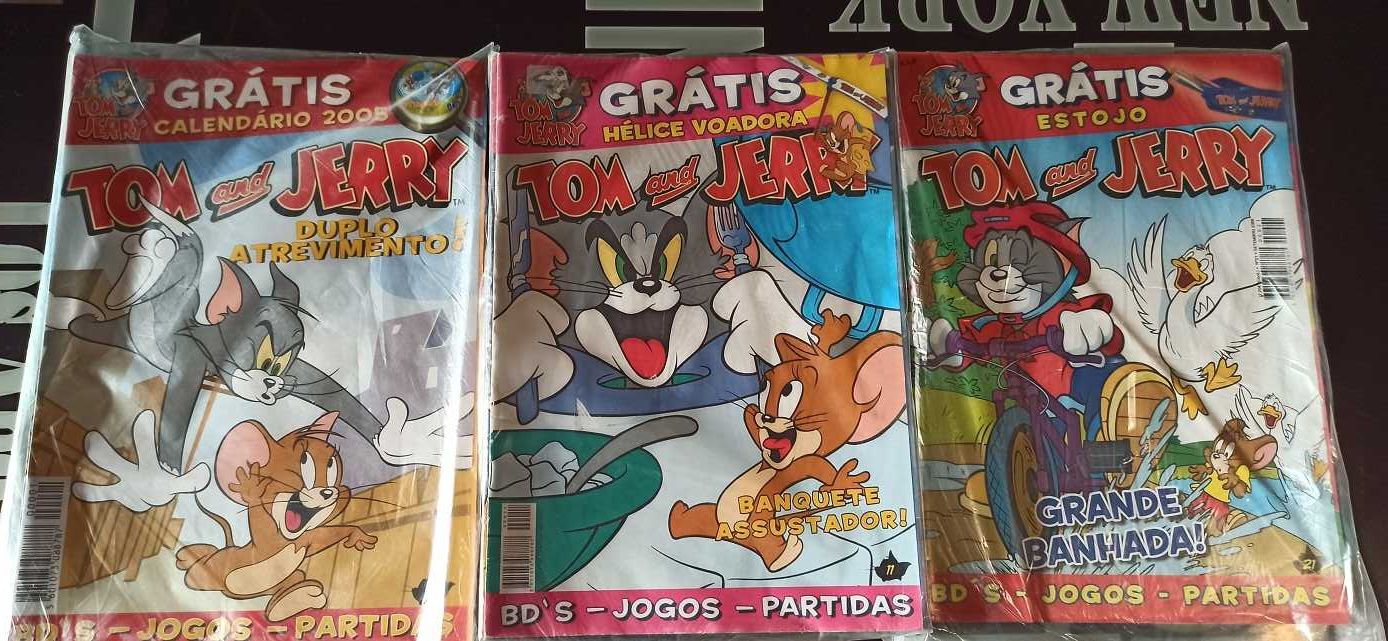 Revistas Tom & Jerry e EMPIRE