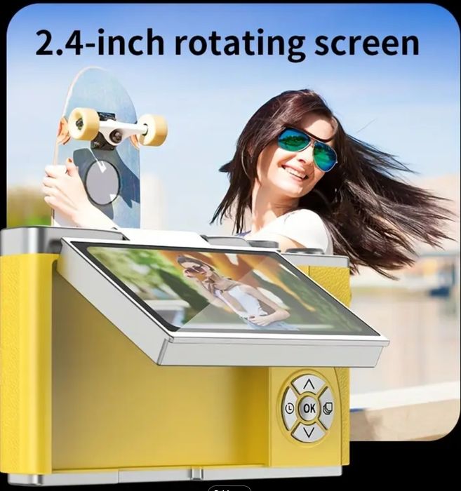 Фотоаппарат детский с функцией мгновенной термо печати.Три модели.