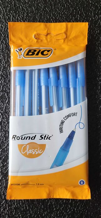 Długopis BIC ROUND STIC classic niebieski 8