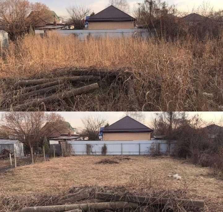 Уборка участка. Вывоз веток/мусора. Спил деревьев, покос травы.