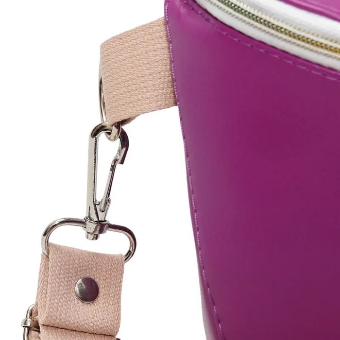 Nerka Fioletowa - Miejska Torebka Saszetka Damska