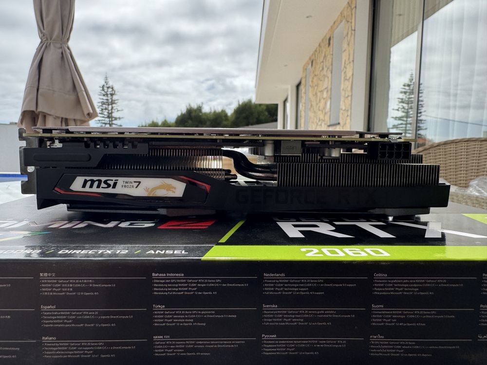 MSI GeForce RTX 2060 Gaming Z 6GB GDDR6 – Impecável