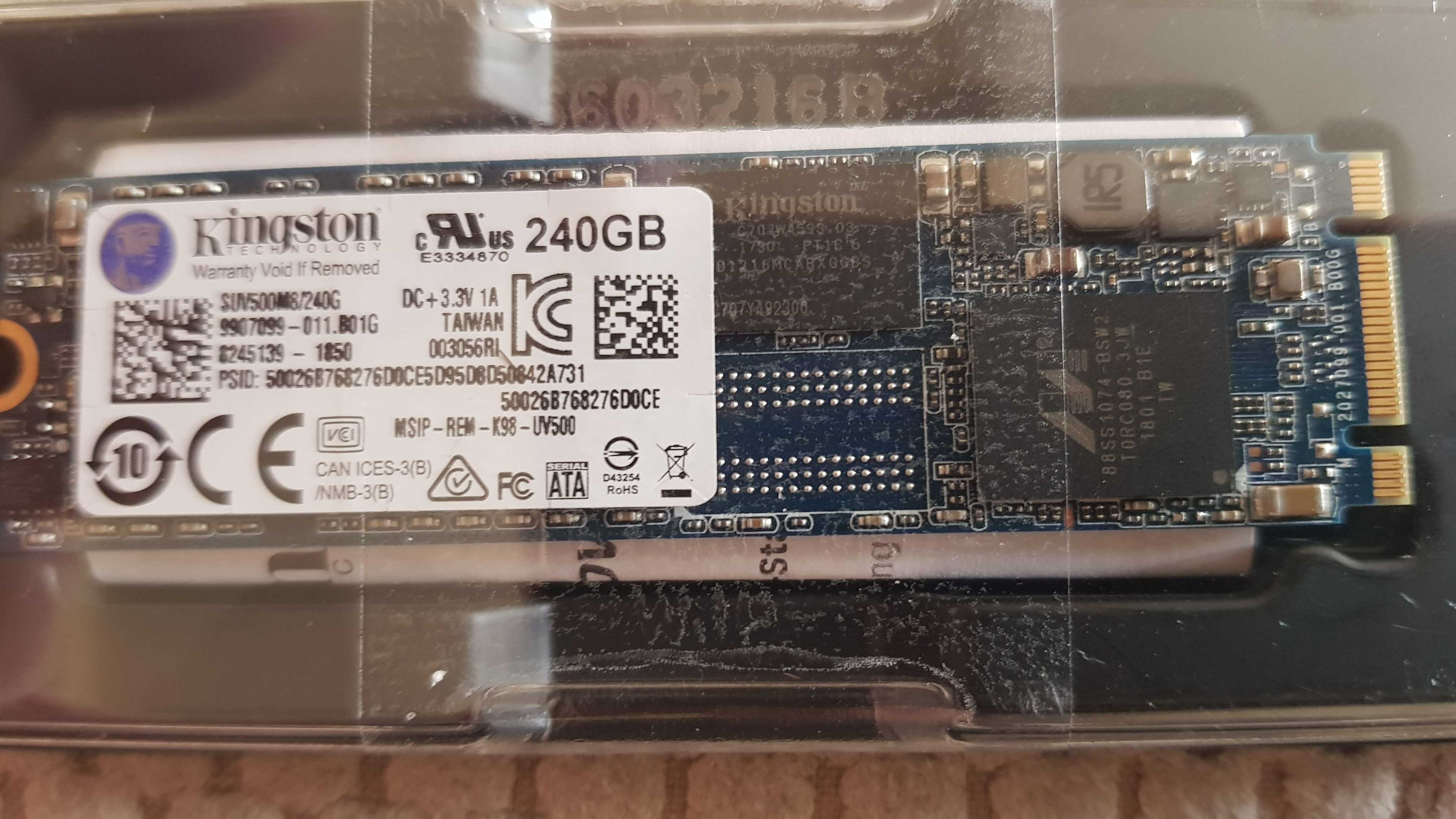 Dysk M2 SSD 240 Kingston