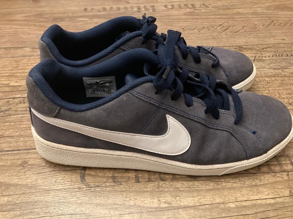 Nike court royale zamszowe granatowe super stan 42.5