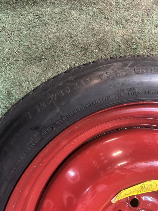Koło dojazdowe 4x108 65,1 citroen peugeot 125/80R15 95M zapasowe