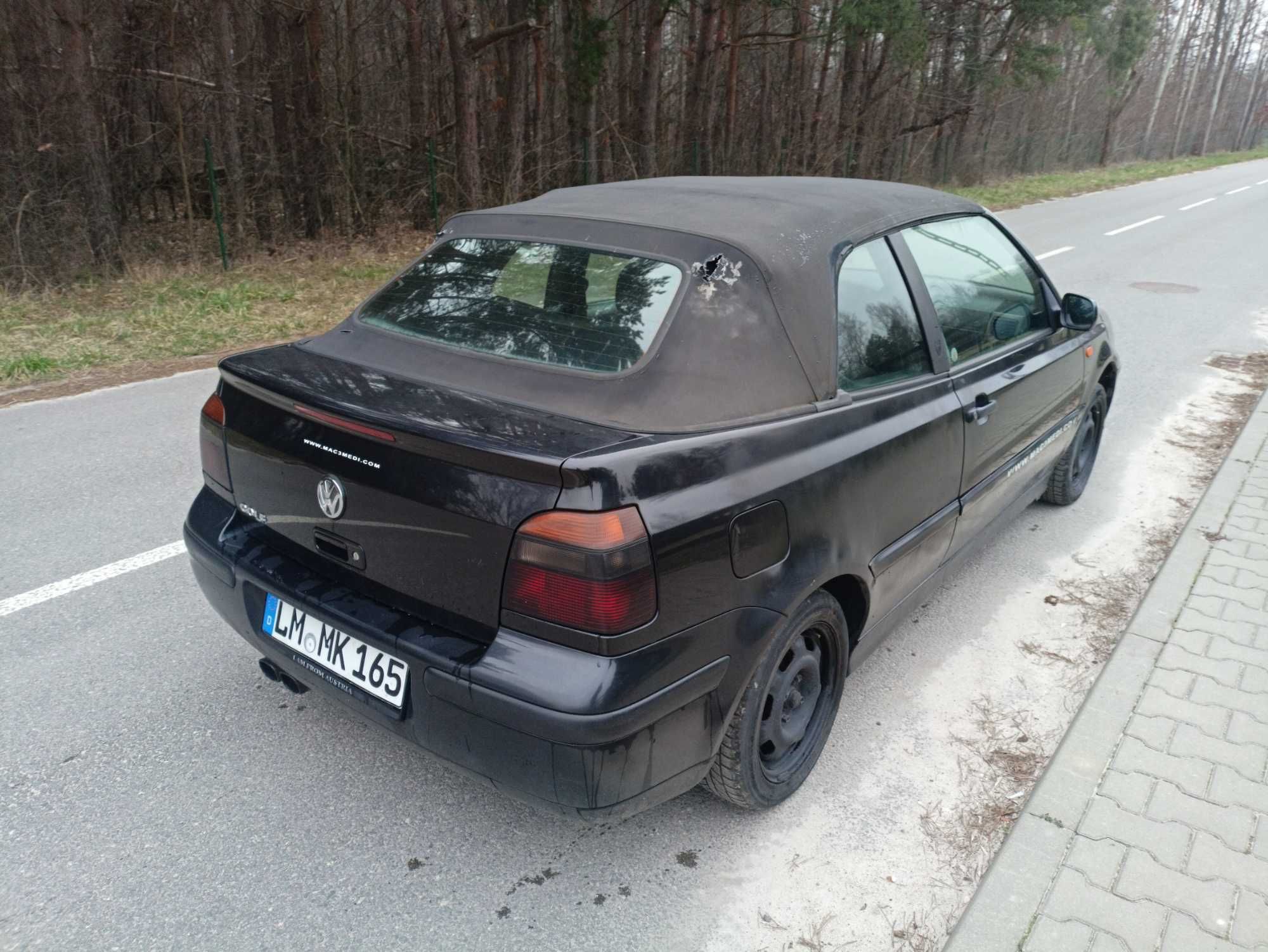 Volkswagen Golf III IV Cabrio cały na części 1.8 AAM