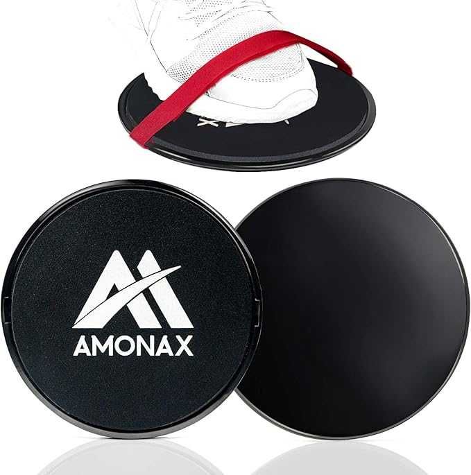 Amonax Suwaki rdzeniowe, dwustronne tarcze ślizgowe z paskami