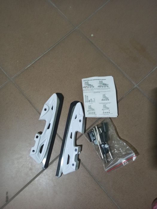 Łyżworolki dziecięce dziewczynka Raven 4w1