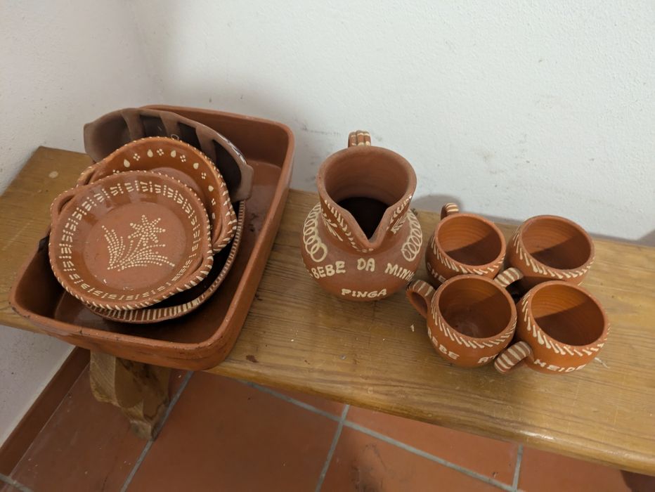 Conjunto barro +9 peças