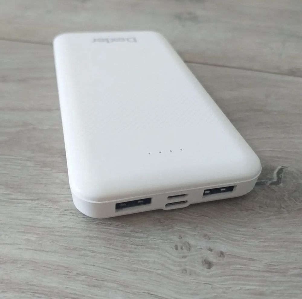 Повербанк Dexler Power Bank 8000 mAh Білий