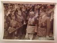 Fotografia Original de Hitler e Mussolini de 1942 - Alemanha Nazi