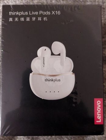 Навушники Lenovo Live Pods X16 white