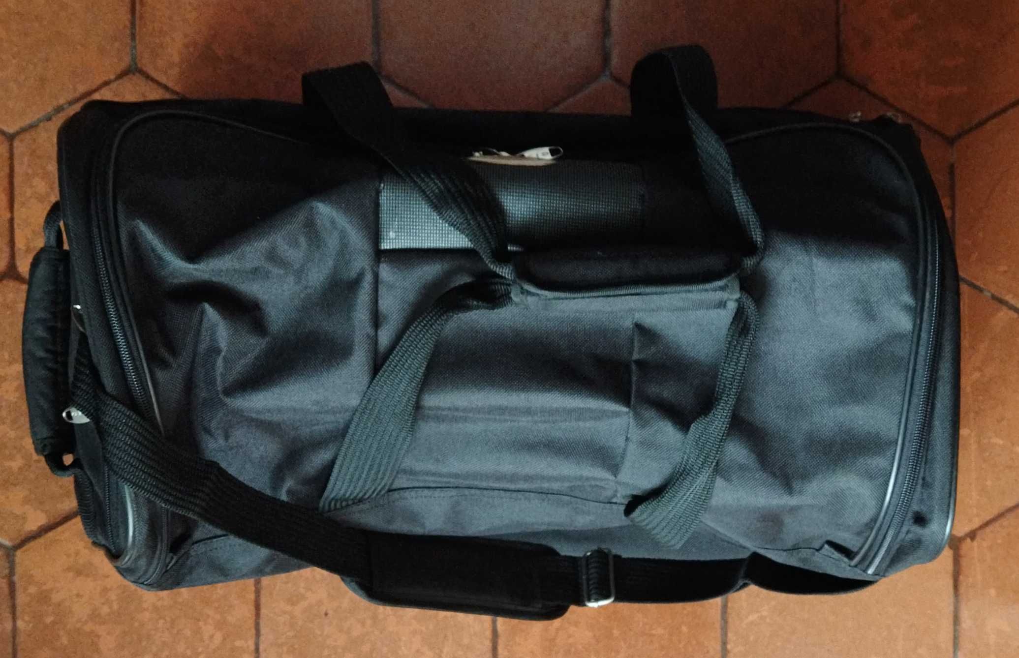 Saco de viagem com rodas e pega extensível