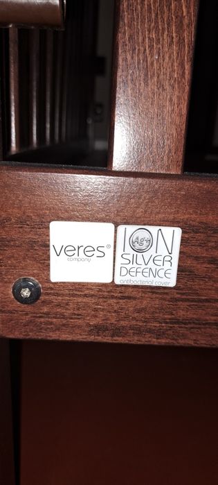 Дитяче ліжко Veres + натуральний жорсткий матрац 60х120х10