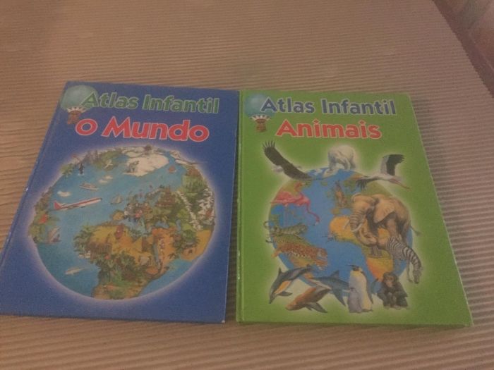 Atlas infantil "O Mundo" e "Animais"